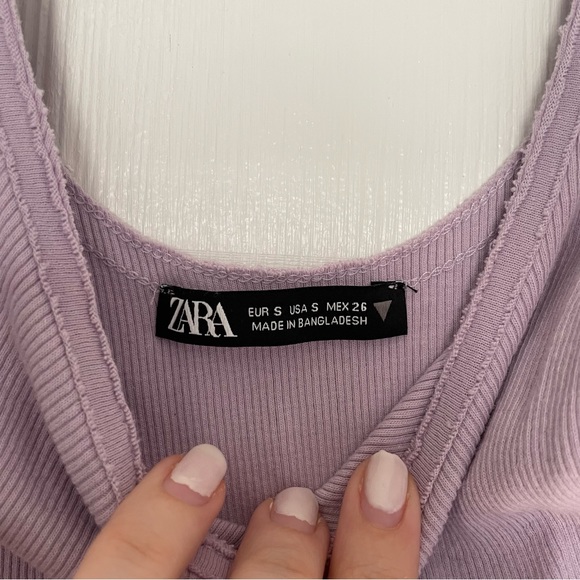 Zara Scoop Neck Tank Top - Picture 5 of 7